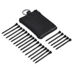 GF-AV-1420-B-NO-LOGO Alex Varga Dinero Pouch and Tees Golf Set