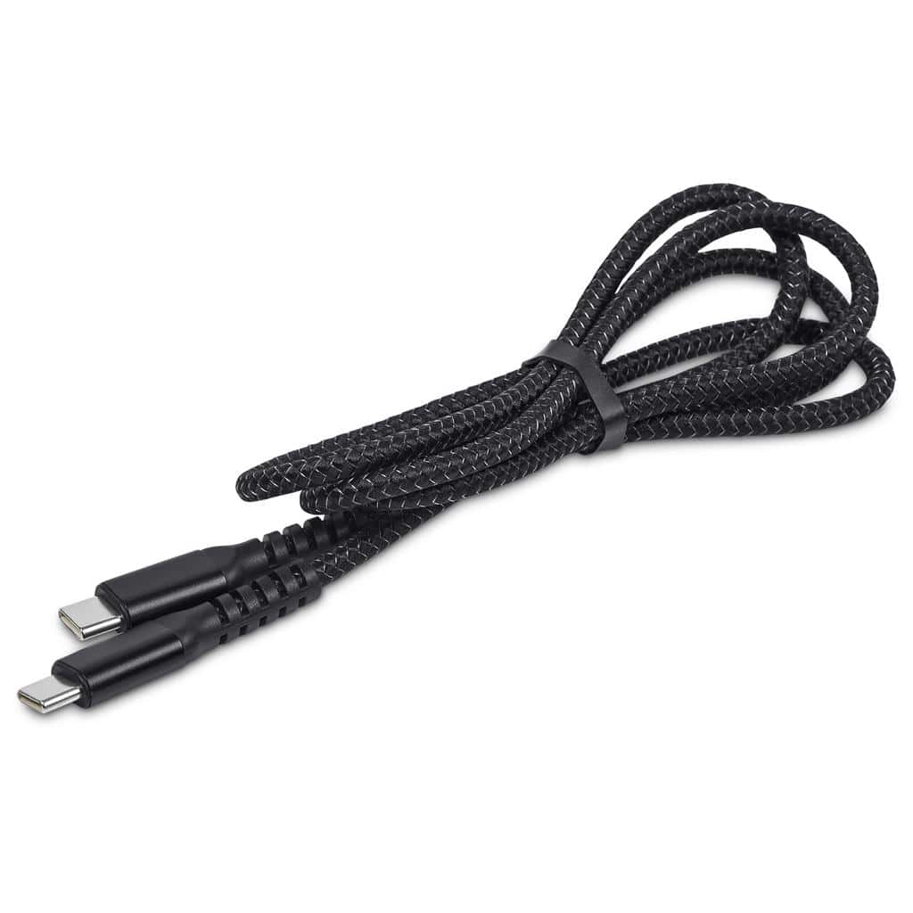 GP-AL-145-B-03 Altitude Jeffin Fast Charge Type-C to Type-C Charging Cable in Pouch