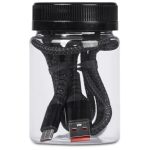 GP-AL-148-B-04-NO-LOGO Altitude Muttle Fast Charge USB-A to Type-C Charging Cable in Jar