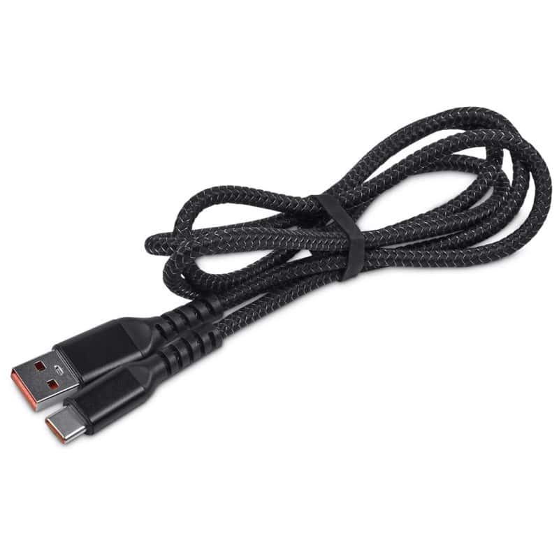 GP-AL-148-B-05 Altitude Muttle Fast Charge USB-A to Type-C Charging Cable in Jar