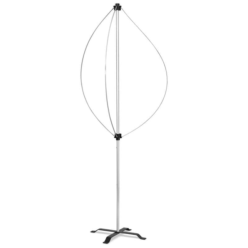 VI-AM-255-D-04 Lantern Banner with Light Weight Cross Base