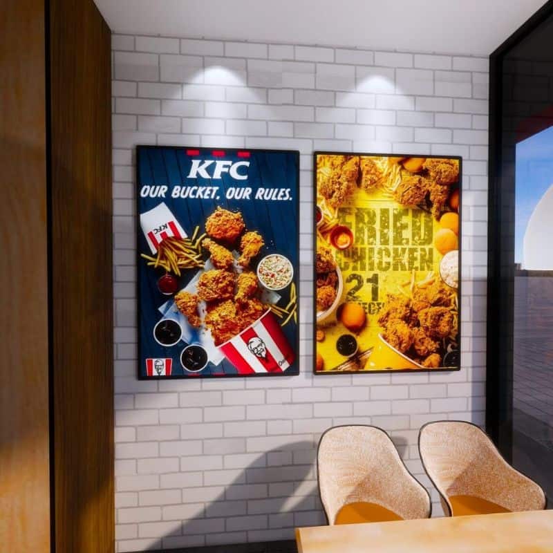 Wall Mount Lightbox Signs