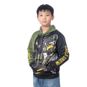Custom Dye Sublimated Kids Hoodie