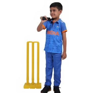 Custom Dye Sublimated Short Sleeve Cricket Shirt for kids