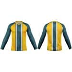 Custom Soccer shirt raglan sleeves