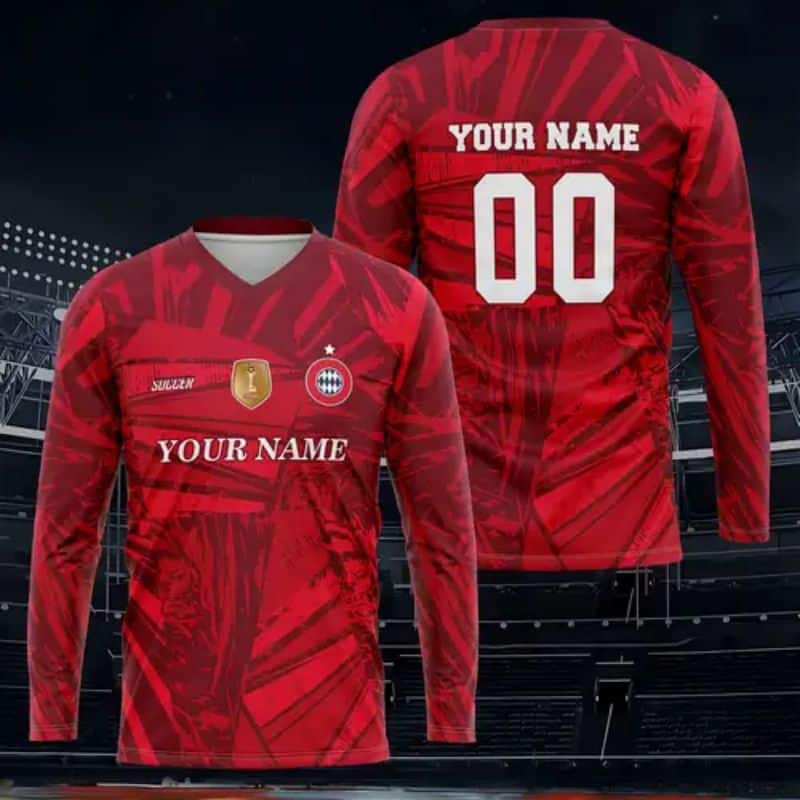 Custom Long Sleeve Soccer Shirt - Image 4