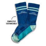 Ribbed Crew Socks