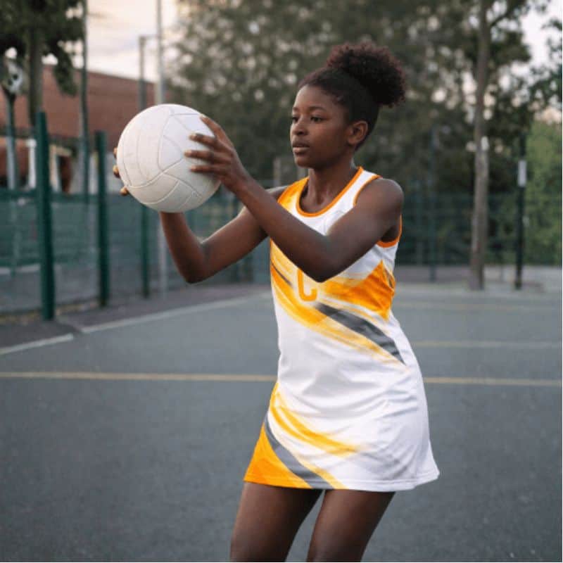 Custom Dye Sublimated Ladies Netball Dress