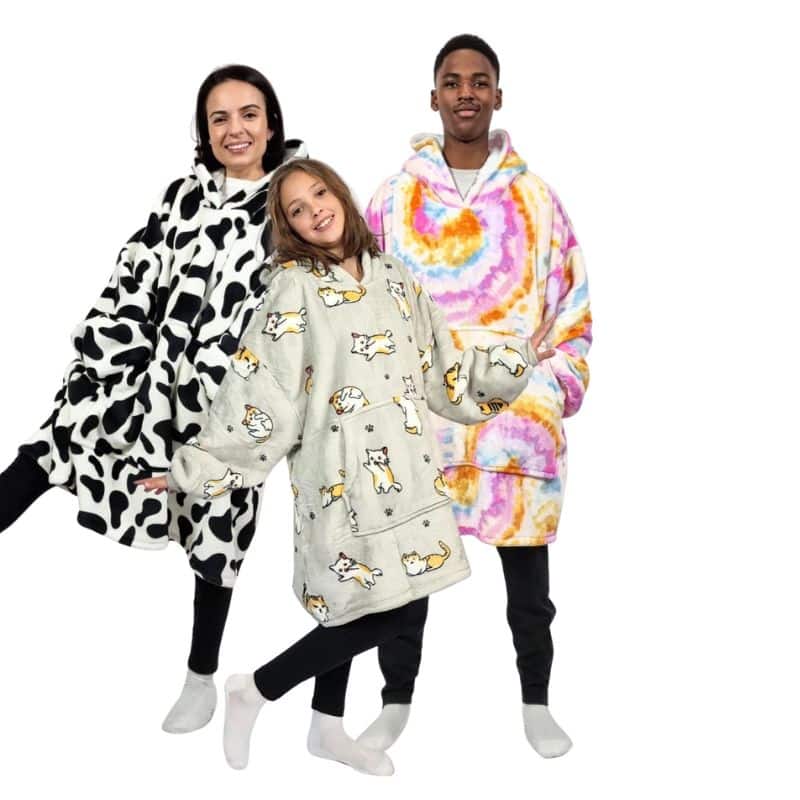 Custom Fleece Hoodie Blanket