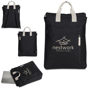 Serendipio Cityline Cotton Canvas Laptop Backpack defaultUnbrandedImage