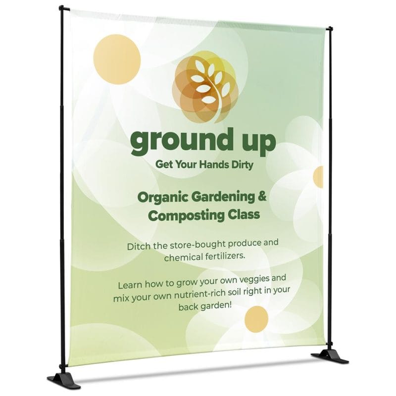 Adjustable Banner Stand Eco 2.25m x 2m defaultUnbrandedImage