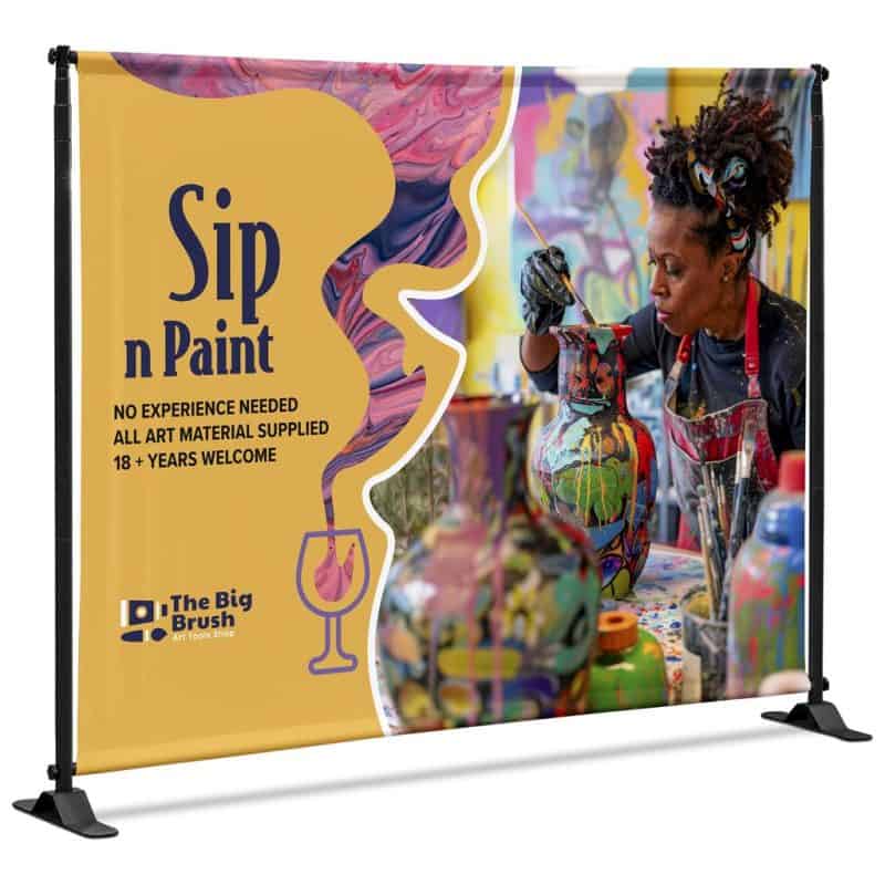 Adjustable Banner Stand Pro 1.6m x 2.2m defaultUnbrandedImage