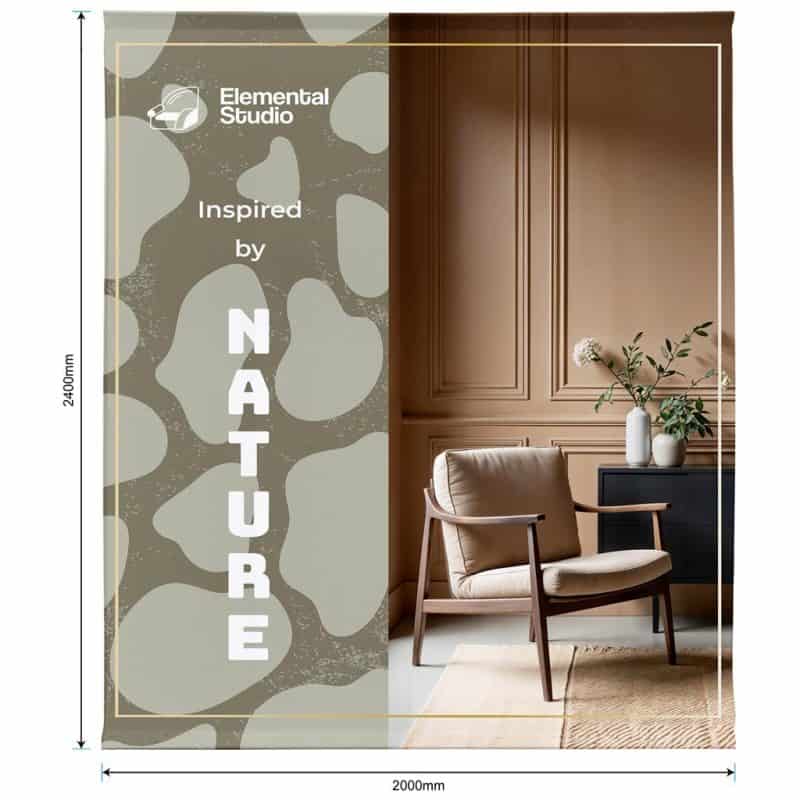Adjustable Banner Stand Eco 2.4m x 2m (Excludes Hardware) defaultUnbrandedImage