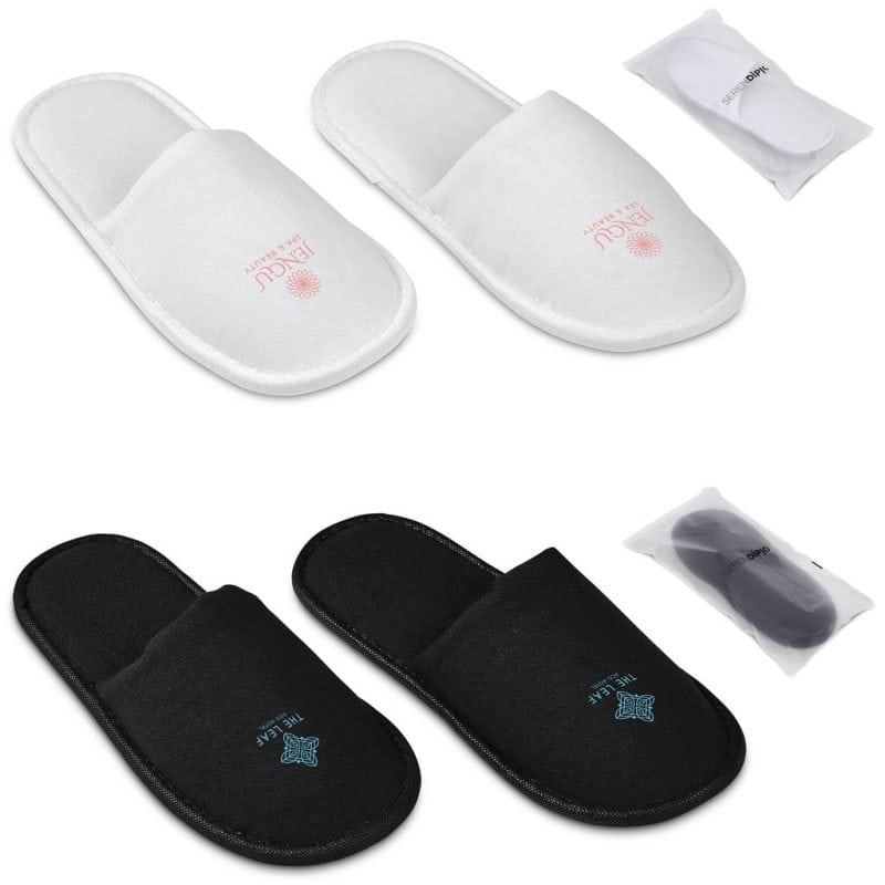 Serendipio Be Our Guest Linen Slippers defaultUnbrandedImage