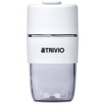 Solid White Kooshty Primo Plastic Coffee Tumbler - 400ml