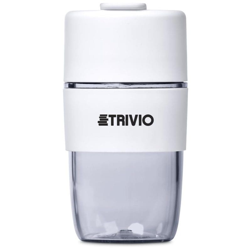 Solid White Kooshty Primo Plastic Coffee Tumbler - 400ml