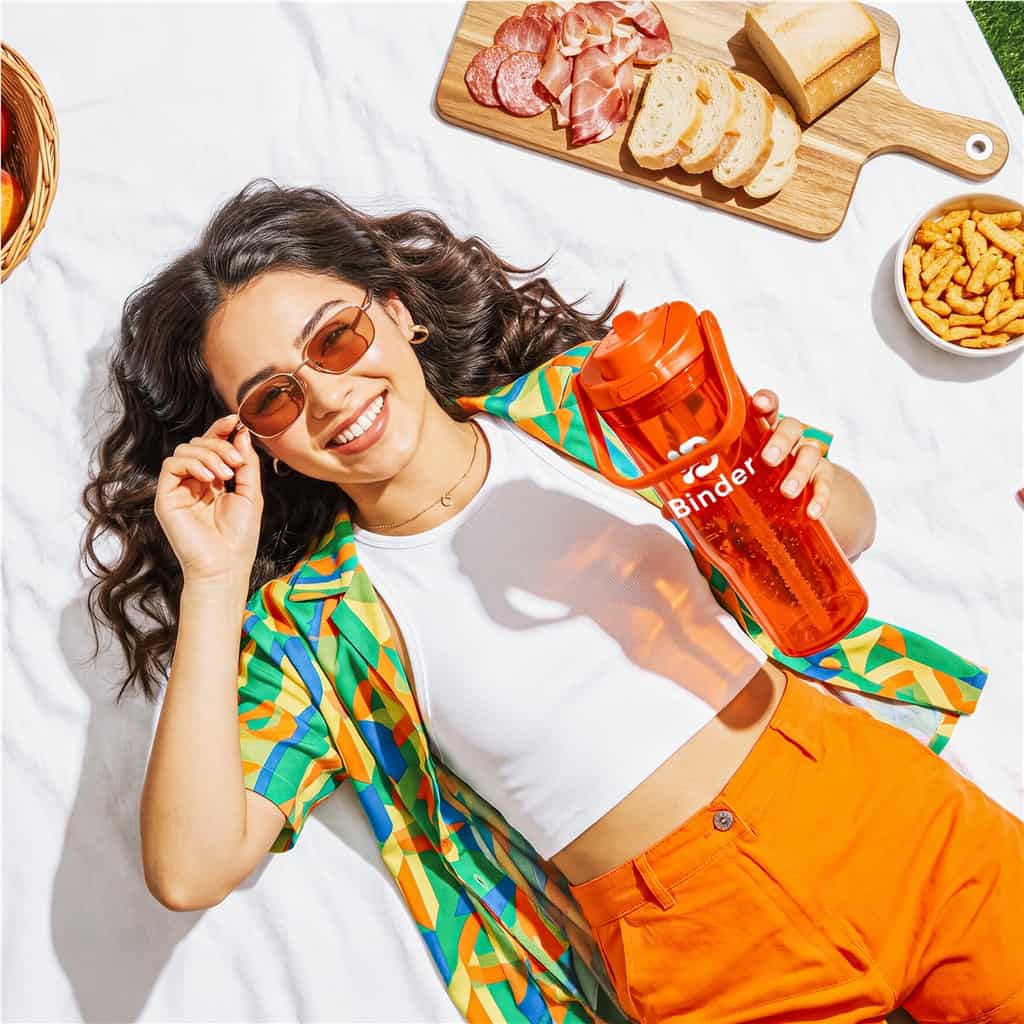 Kooshty Moomo Plastic Tumbler - 900ml lifestyleImagesWithLogos