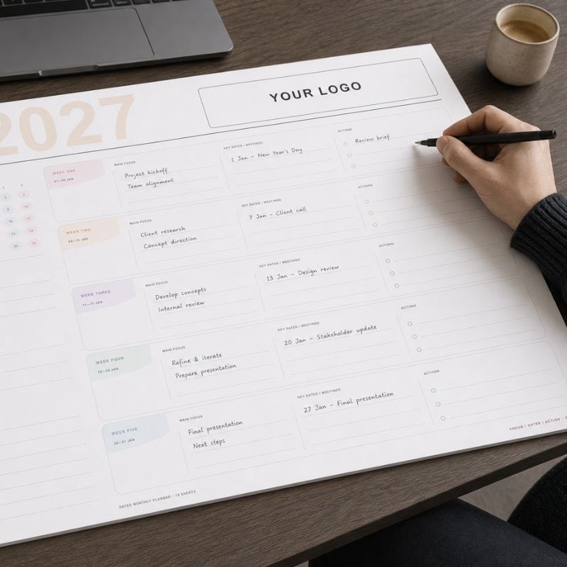 Deskpad Calendar Printing
