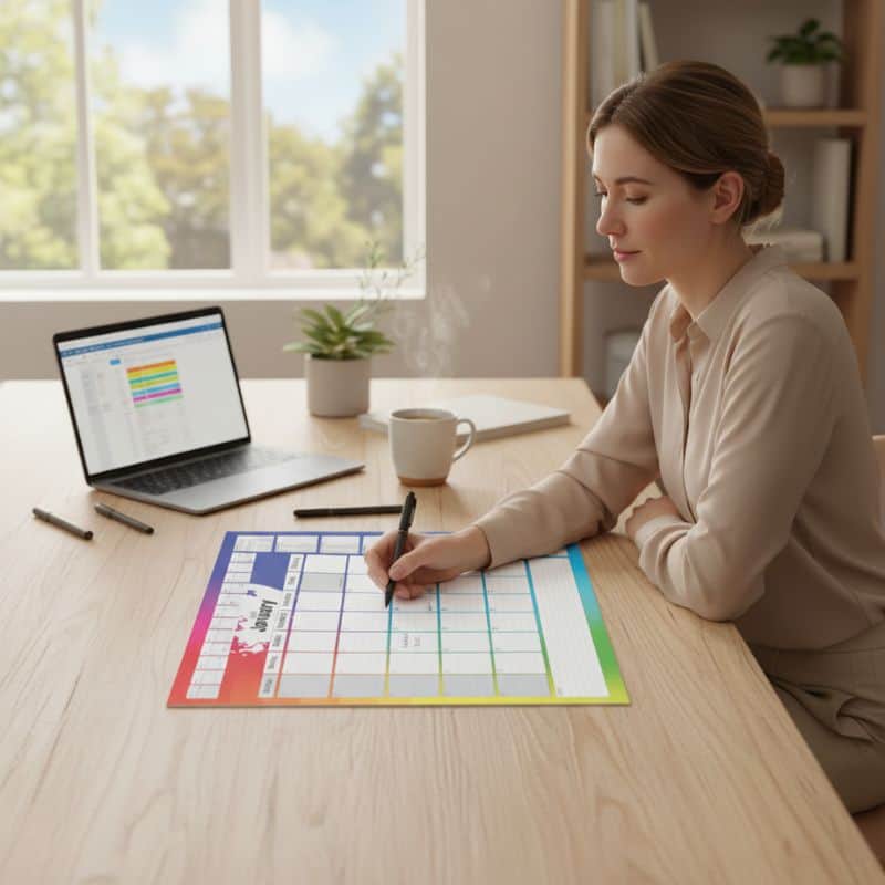 Deskpad Calendar Printing