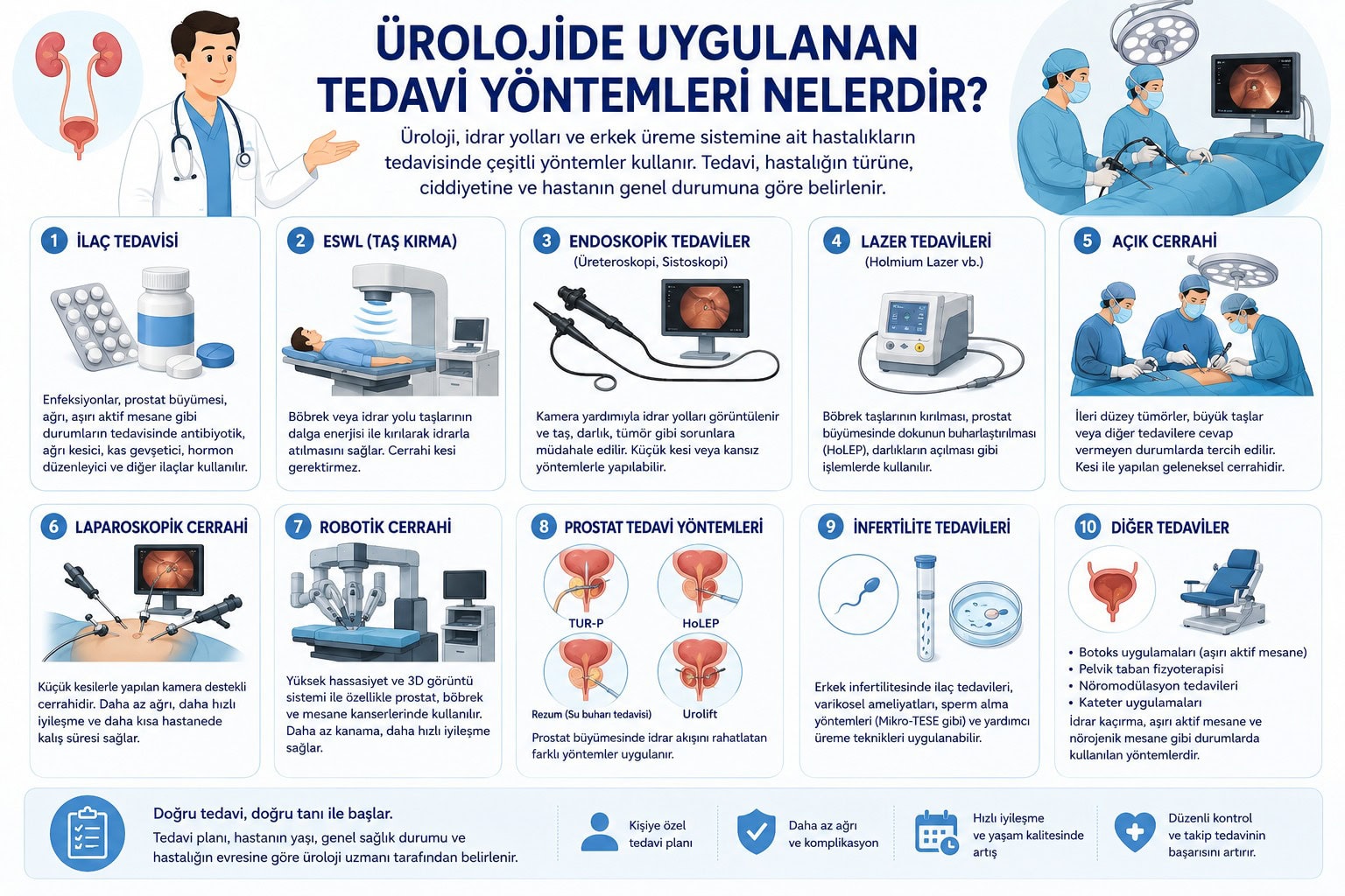 Ürolojide Uygulanan Tedavi Yöntemleri Nelerdir? — Prof. Dr. Abdulmuttalip Şimşek