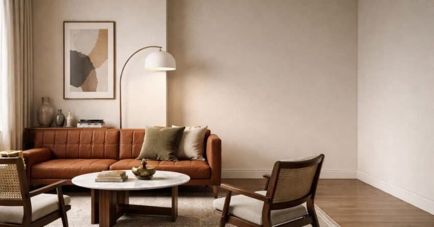 Elegant small living room corner decor ideas featuring stylish furniture and soft lighting