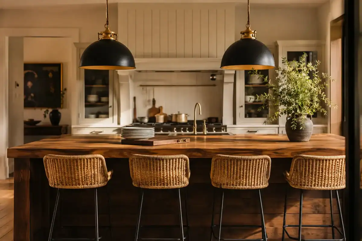 Modern Farmhouse Island Lighting Ideas