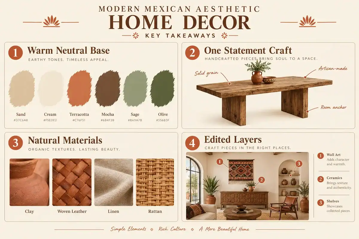 What Materials Work Best for Modern Mexican Interior Design?