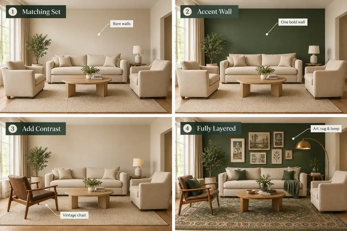 Click to regenerate this image What Does It Mean When a Living Room Has No Point of View