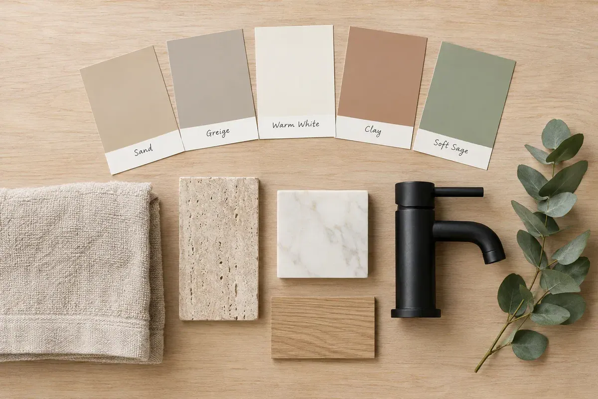 What Are the Best Colors for a Spa Bathroom?