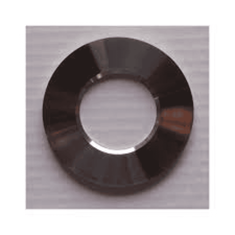 Metal precision washer for industrial machinery and automation applications.