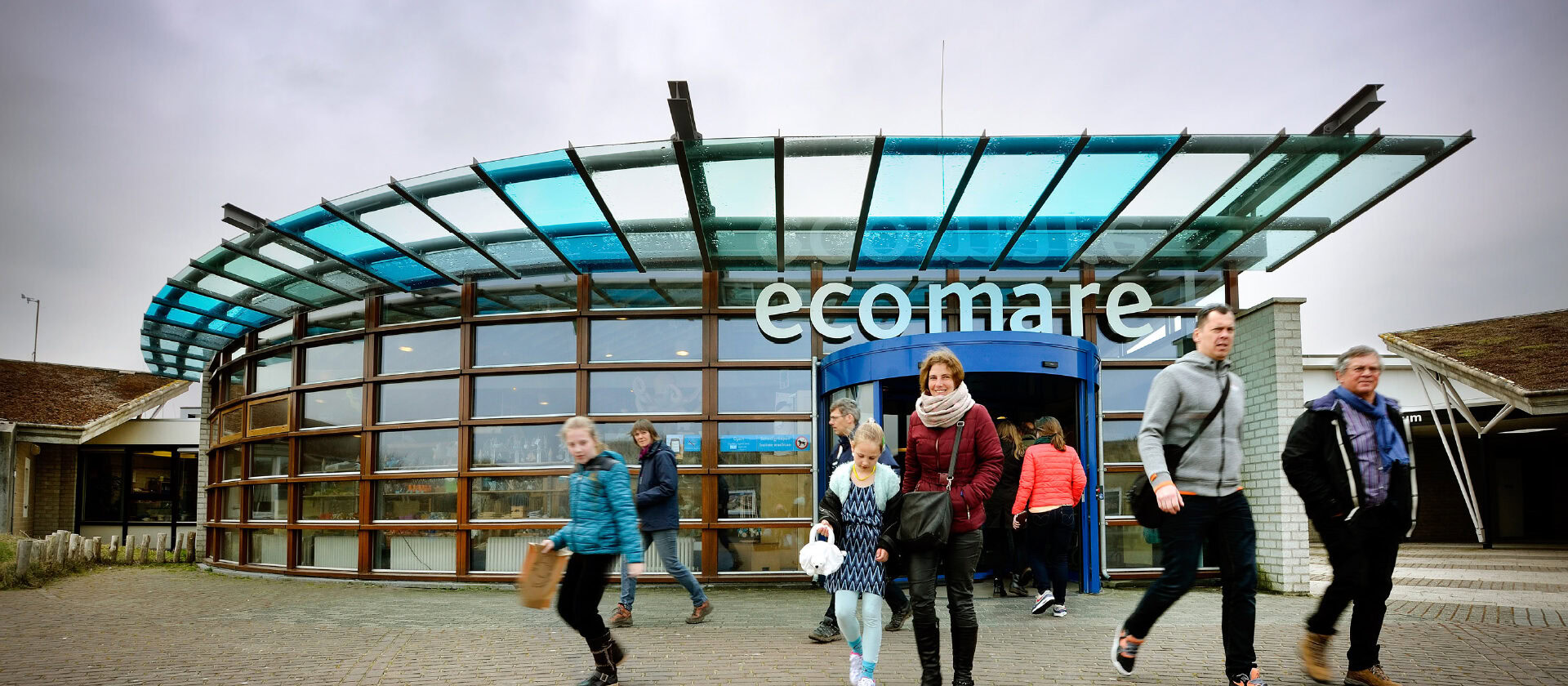 Ecomare gebouw vooraanzicht