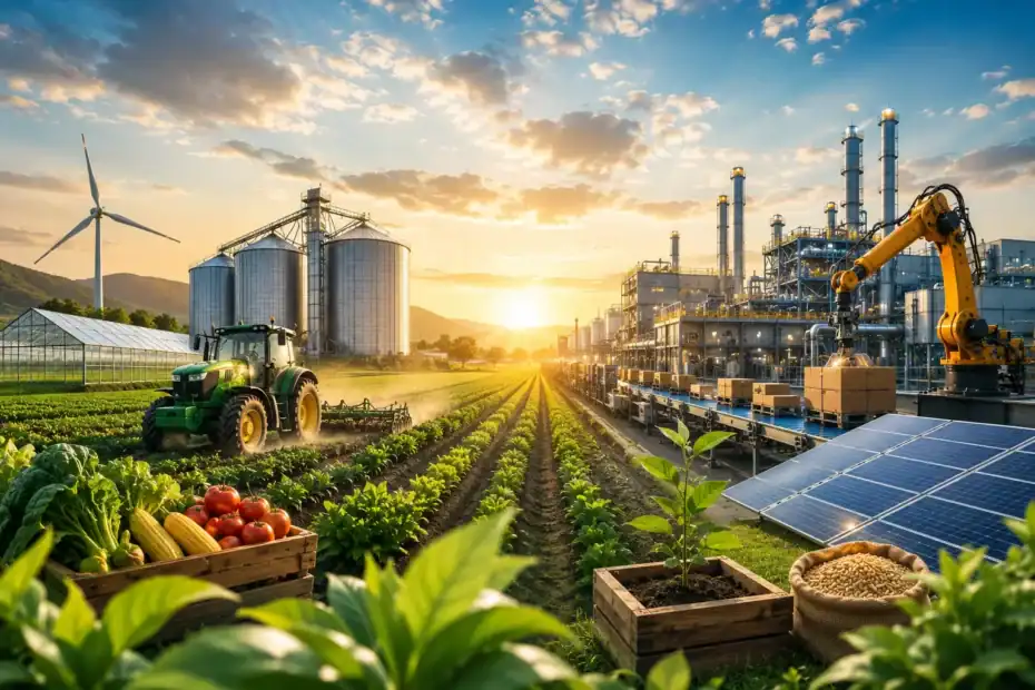 Sustainable agriculture meets modern industry