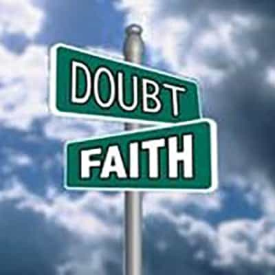 Doubt and Faith Street Signs
