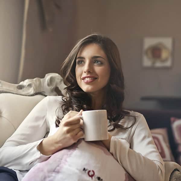 Cozy Morning with Coffee at Home