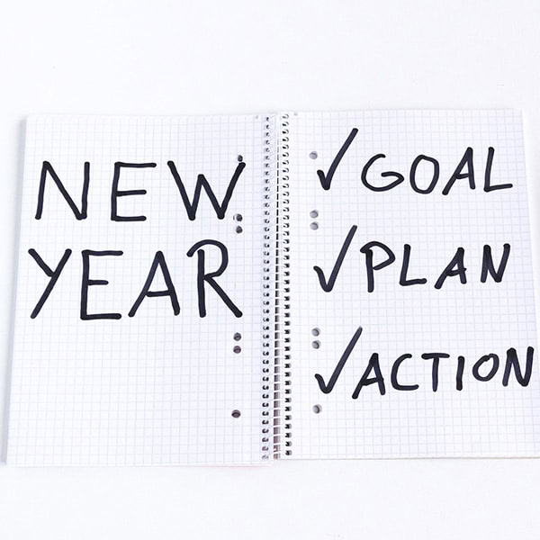 New Year Goal Planning Notebook