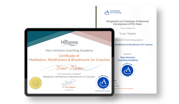 Meditation Certificates
