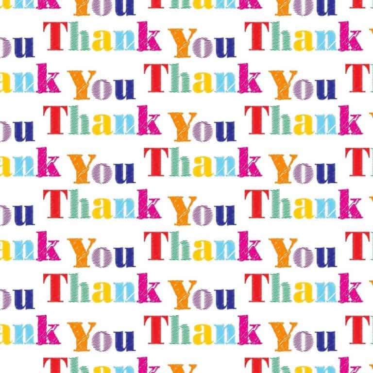 giving thanks