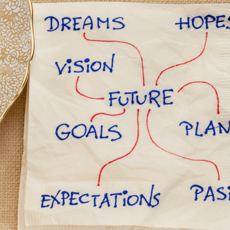 Future self visualization for lasting change and personal growth.