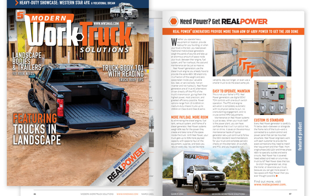 Modern Work Truck Solutions welcomes Real Power to the Fold