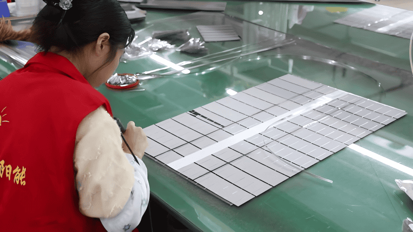 Solar panel wafer processing