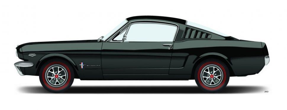 illustrate a k code 289 mustang