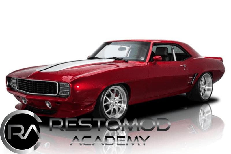 picture of a restomod camaro