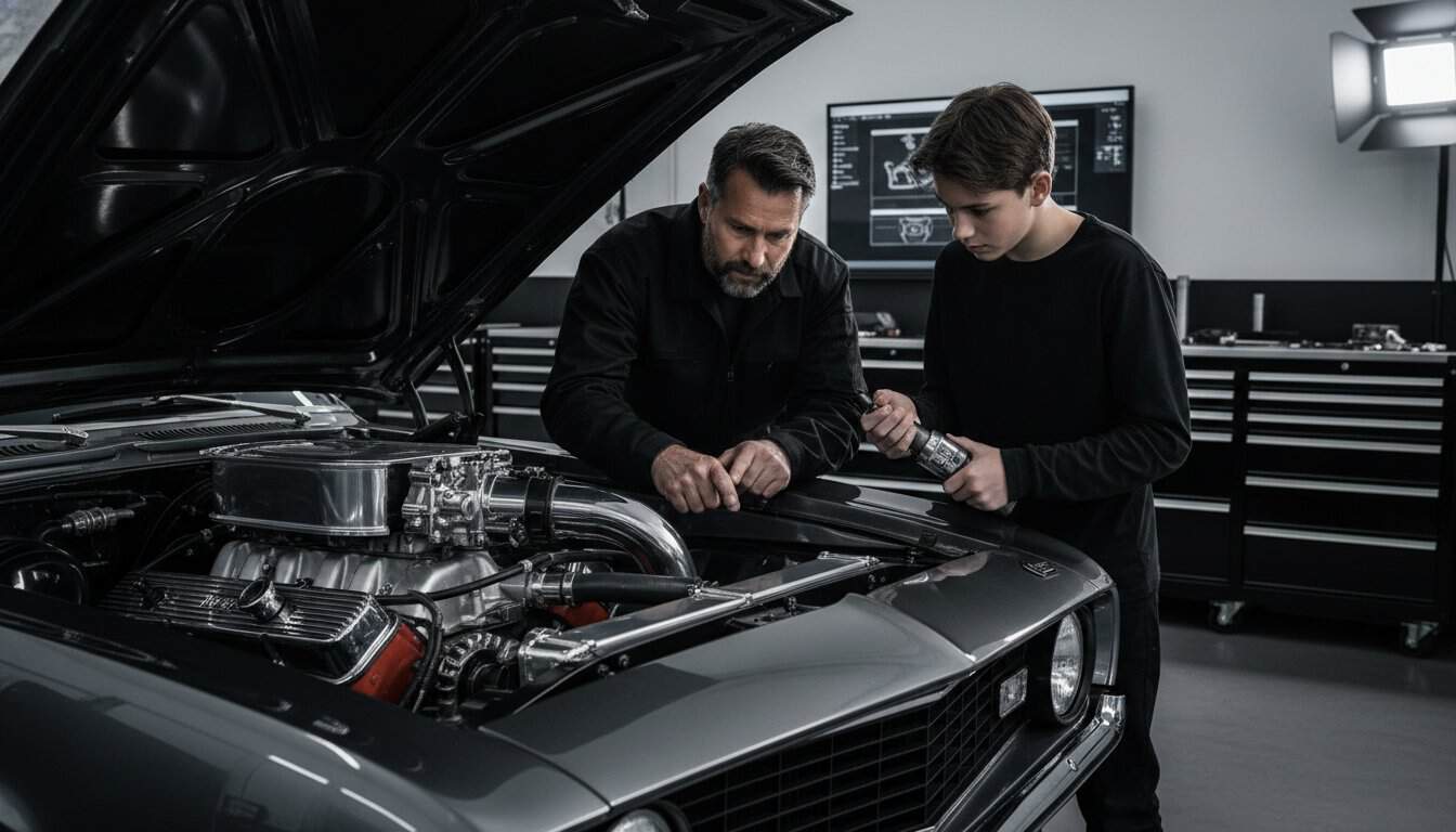 Planning a Father Son Car Project: The Ultimate Restomod Mentorship Guide