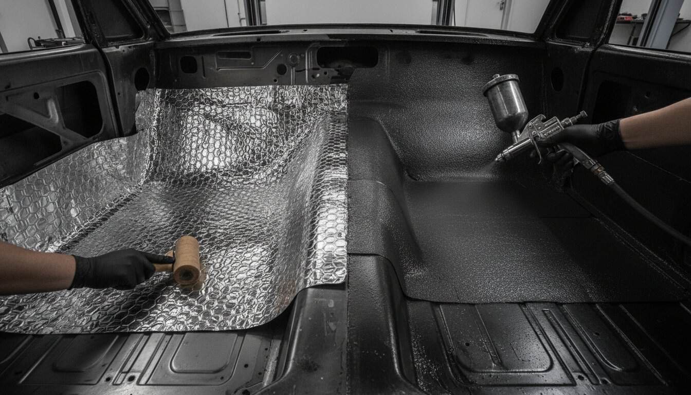 Lizard Skin vs Dynamat Review: The Ultimate Restomod Sound Deadening Guide