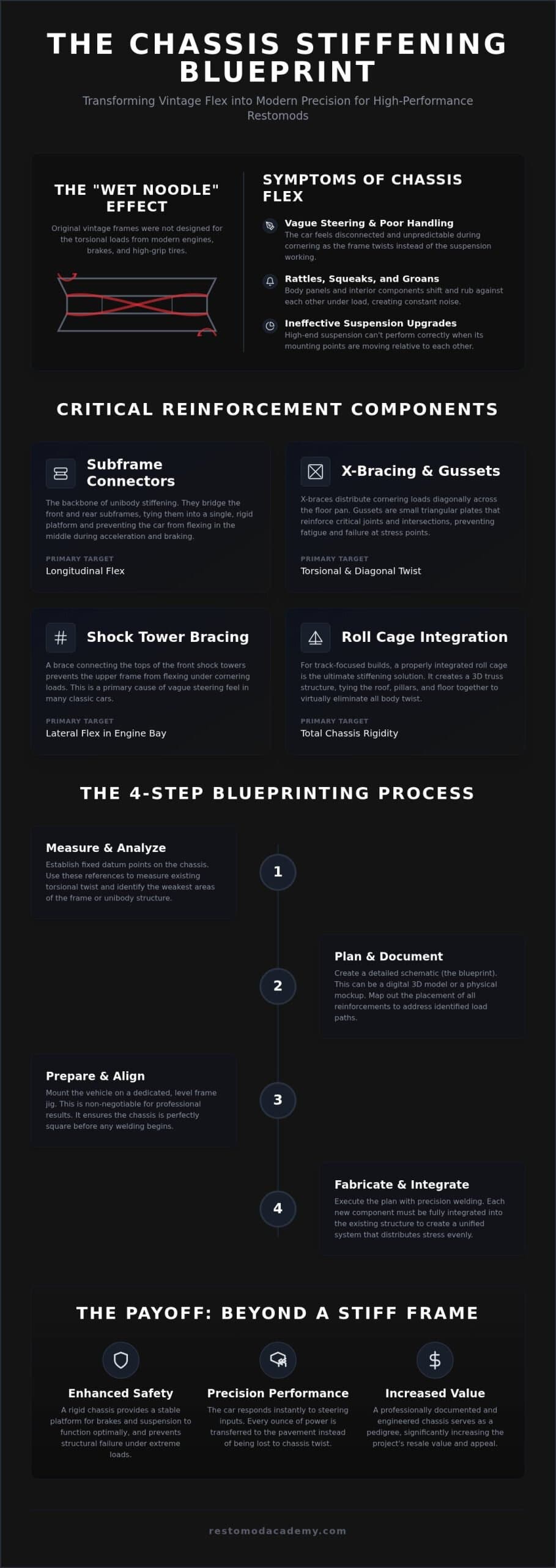 Pro Chassis Stiffening Blueprints: The Architect’s Restomod Guide