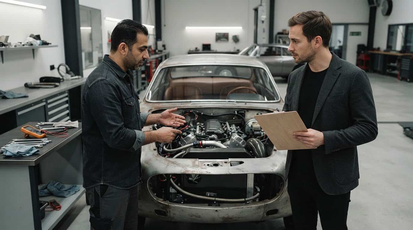 How to Negotiate the Price of a Partially Finished Project Car