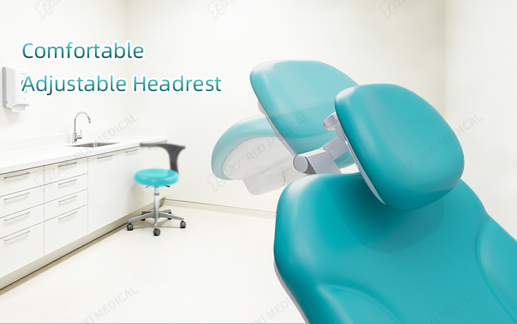 RIXI R1 adjustable headrest close-up