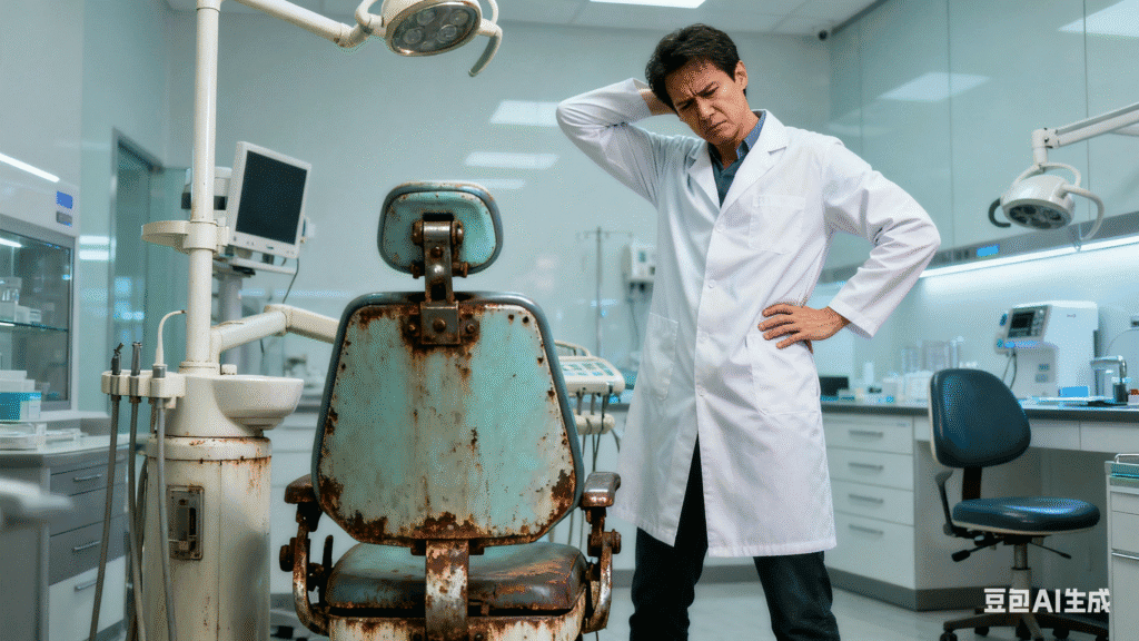 Practitioner discomfort is a key sign that it's time to upgrade a dental chair.