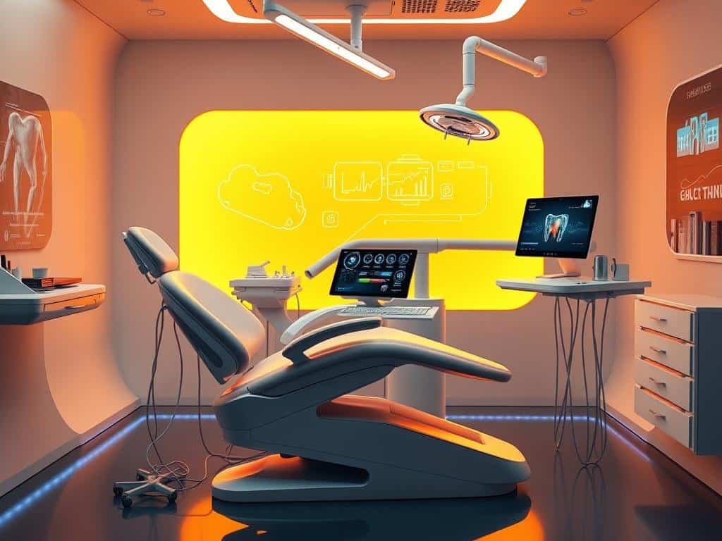 Dental chair with advanced digital integration