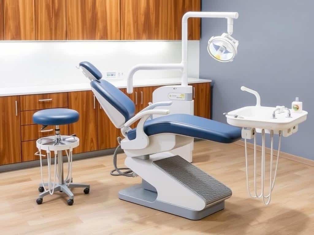 Fixed-base specialty dental chair